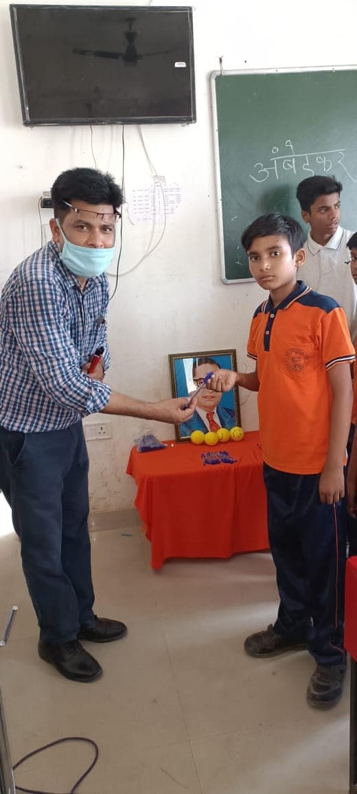 Ambedkar Jayanti observed at school